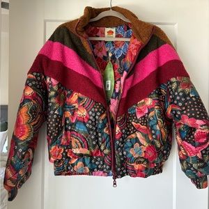 Farm Rio NWT Reversible coat - S